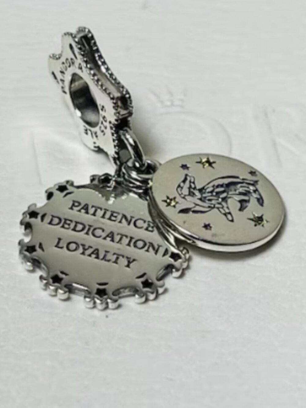 New Pandora S925 ALE Harry Potter Snape Doe Patronus Dangle Charm
